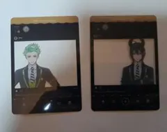 ツイステ マジカメ風クリアカード マレウス セベク