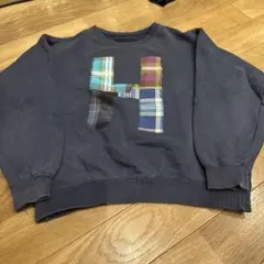 H.R.REMAKE パッチワークトレーナー サイズ2