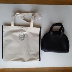保冷ポケット付き大判おしゃれトート& 持ちやすさにこだわった美シルエットなバック