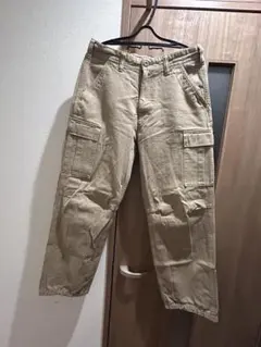 フラットヘッド　カーゴパンツ　M ベージュのサムネイル