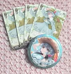 東方Project 河城にとり 缶バッジ ヴァイス カード セット