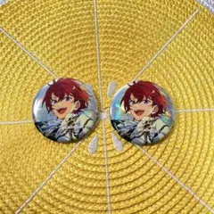 アニメキャラクター 缶バッジ 2個セット