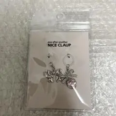 ナイスクラップ めじるしアクセサリー めじるしチャーム ピンク
