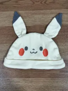 ベビー帽子 2セット ピカチュウ　新生児 赤ちゃん コスプレ　犬印本舗　日よけ