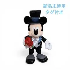 ディズニー ミッキー ぬいぐるみ キーホルダー バースデー タキシード