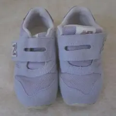 ニューバランス373　ベルクロシューズ　紫　14㎝　ok2412C
