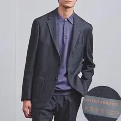 試着のみ ユナイテッドアローズ デニムテック2ボタン ジャケット ウォッシャブル