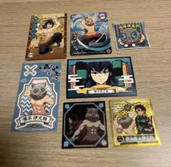 〇鬼滅の刃 嘴平伊之助 ステッカー カード グッズ〇