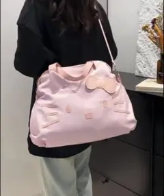 ハローキティ キティちゃん ショルダーバッグ ボストンバッグ ピンク 新品未使用