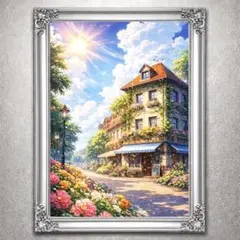 青空にほどける午後 開運 絵画 風景画 アート - メルカリ