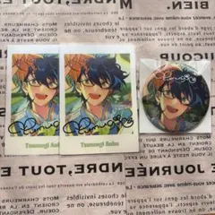 あんスタ 青葉つむぎ ぱしゃっつ 缶バッジ セット