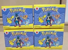 ハッピーセット全種類、ポケモン 4個セット