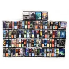MTG フルアート 基本地形 基本土地 英語約200枚 人気絵柄 送料無料