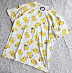 The Simpsons バート 総柄 Tシャツ　Mのサムネイル