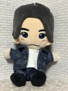 正門良規　末澤誠也　デニムセットアップコーデ　ちびぬい　はぴぬい　服　Aぇ