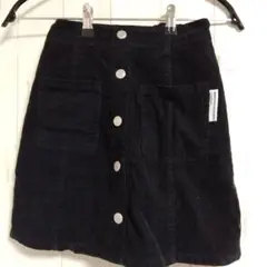 ★Lovetoxic ブラックスカート スカパン付き160㌢