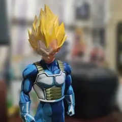 ドラゴンボールＺスーパーサイヤ人ベジータ海外ガレキリペ◯イントフィギュア現状品！