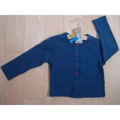 ＳＨＩＰＳ　ＫＩＤＳ　ネイビー　カーディガン　９０