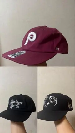NEWERA含む キャップ三点セット