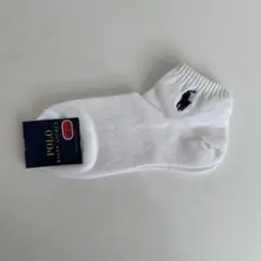 【新品未使用】Polo Ralph Lauren ホワイトソックス 22~24