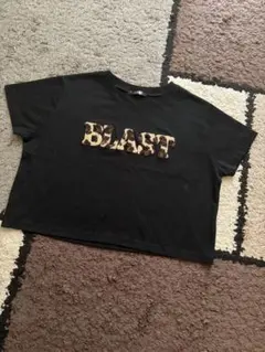 レオパード柄ロゴ Tシャツ Lサイズのサムネイル