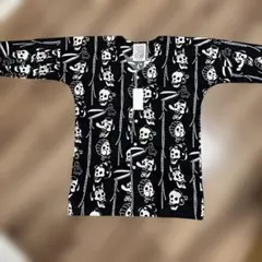 Lサイズ 髑髏 BUENA VISTA×宵々祇園 スカル柄 鯉口シャツ 新品のサムネイル