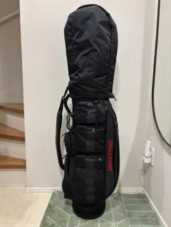 【完売品,未使用級】ブリーフィング キャディバッグ CR-3 シルバーブラック 完売品,未使用級】ブリーフィング キャディバッグ CR-3 シルバー