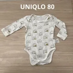 UNIQLO ミッフィー柄 長袖肌着　80