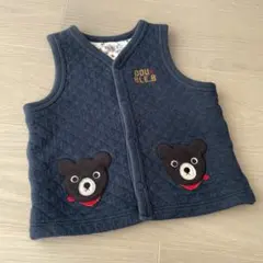 DOUBLE.B ダブルビー キルティングベスト