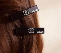 비매품 CHANELヘアピン ココマーク ノベルティ ヘアクリップ 2個セット