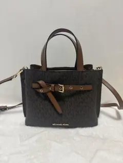 MICHAEL KORS ダークブラウン ハンドバッグ