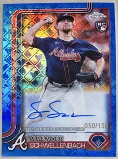 Spencer Schwellenbach Topps 直筆サイン入りRC - メルカリ