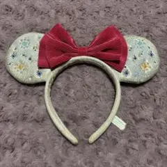 ディズニーリゾート 25周年 カチューシャ ミニー リボン