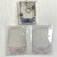 B8 トレカケースデコ 硬質ケース 紫 ピンク