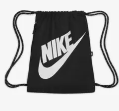 NIKE ナイキ　韓国　ジムサック　ナップサック　巾着　入手困難　ブラック　レアのサムネイル