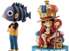 ワンピースベースショップ ワールドコレクタブルフィギュア 2個セット