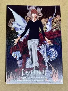 デスノート DEATHNOTE トレーディング カード 夜神 月 ライト SR