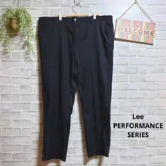 Lee テーパードパンツ アメリカ古着 ストレッチ 無地 大きいサイズ 4L