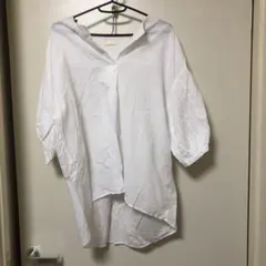 アースミュージックアンドエコロジー白ブラウスのサムネイル