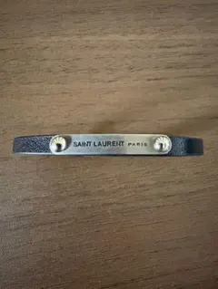 SAINT LAURENT PARIS レザーブレスレットのサムネイル