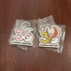 포켓몬 30周年 メタルチャームマスコット ミュウ 칠색조