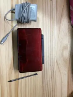 Nintendo 3DS 赤色 充電器・ペン付き