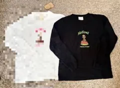 Mellow 刺繍ロングスリーブTシャツ S