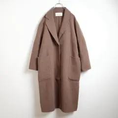 【古着・サイズフリー】Ray BEAMS チェスターコート チェック柄 ロング