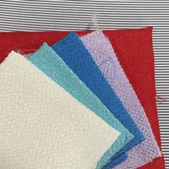 アムンゼン・ちりめん生地　はぎれ5種セット