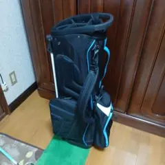 定価6.9万 新品 スターターゴルフ Fレザー 軽量 スタンド式 キャディ