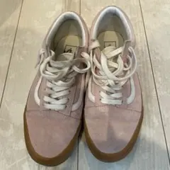 【稀少】VANS スエード スニーカー ピンク 26cm オールドスクール