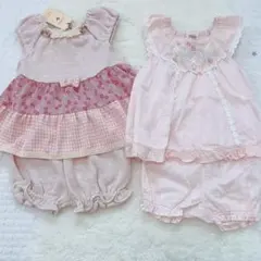 souris♡ミルキースーツ90　新品 美品のサムネイル
