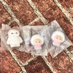 ディズニー ガチャ ふわふわフロッキードール ヤングオイスター ベイマックス