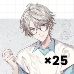 にじさんじ 甲斐田晴 ラウンドワンコラボ 缶バッジ 25個 まとめ売り